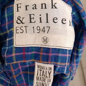 Frank & Eileen Blue Plaid Button Down Shirt